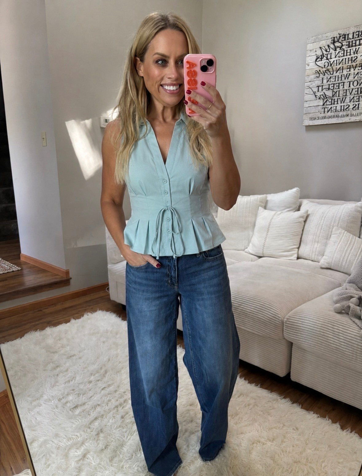 It’s the Semi-Annual sale at Loft! This pleated top with the tie at the waist is only $24.99 and comes in petite sizing as well! #ad

#LTKmomlife #LTKPetite #LTKOver40