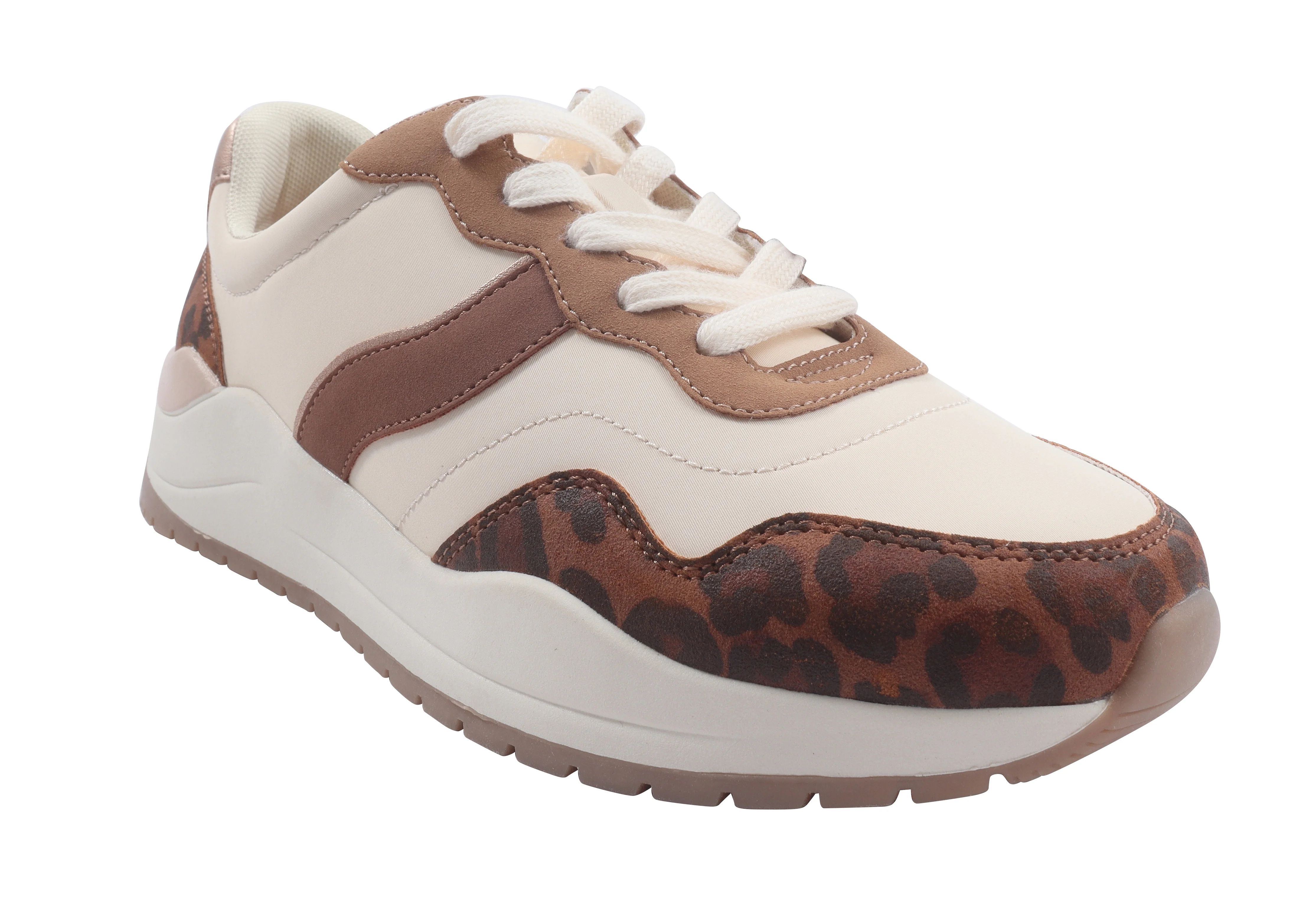 Time and Tru Women's Chunky Jogger Sneakers, Sizes 6-12, Wide Width Available | Walmart (US)