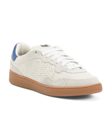 Made In Italy Suede Vert Lace Up Sneakers | TJ Maxx