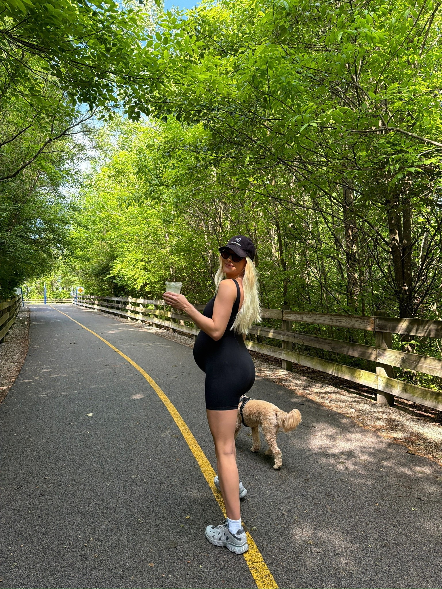 SIZE: small in onesie (linked similar), shoes run tts! #kathleenpost

Maternity outfit, bump friendly look, walking outfit, athleisure

#LTKfitnessgoals #LTKActive #LTKBump