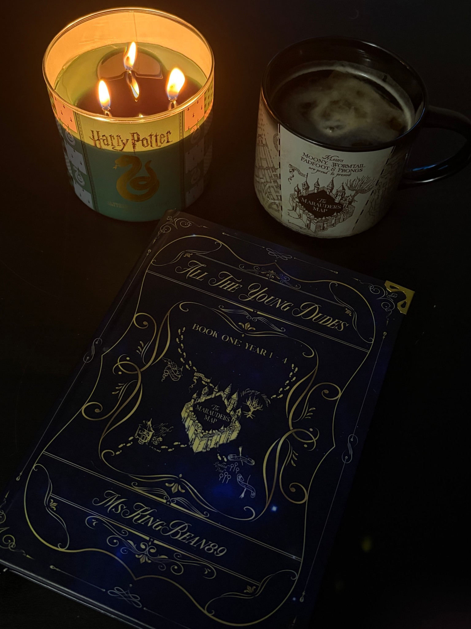 All The Young Dudes book physical copy 📖✨ 
A Harry Potter fan fiction about the Marauders when they were at Hogwarts 🤭 

#LTKvlog #LTKselfcare #LTKdayinmylife