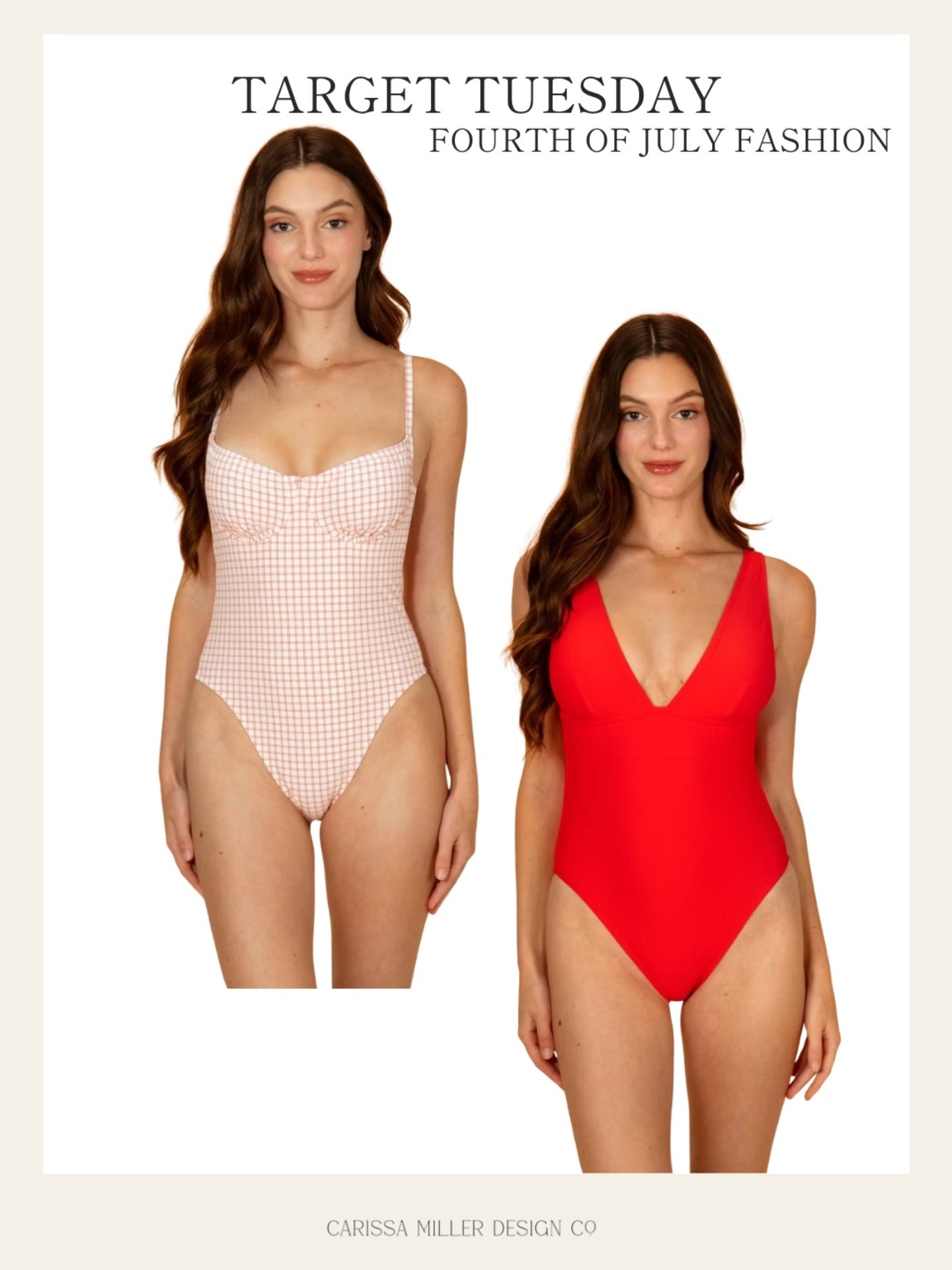 Obsessed with these swimsuits.