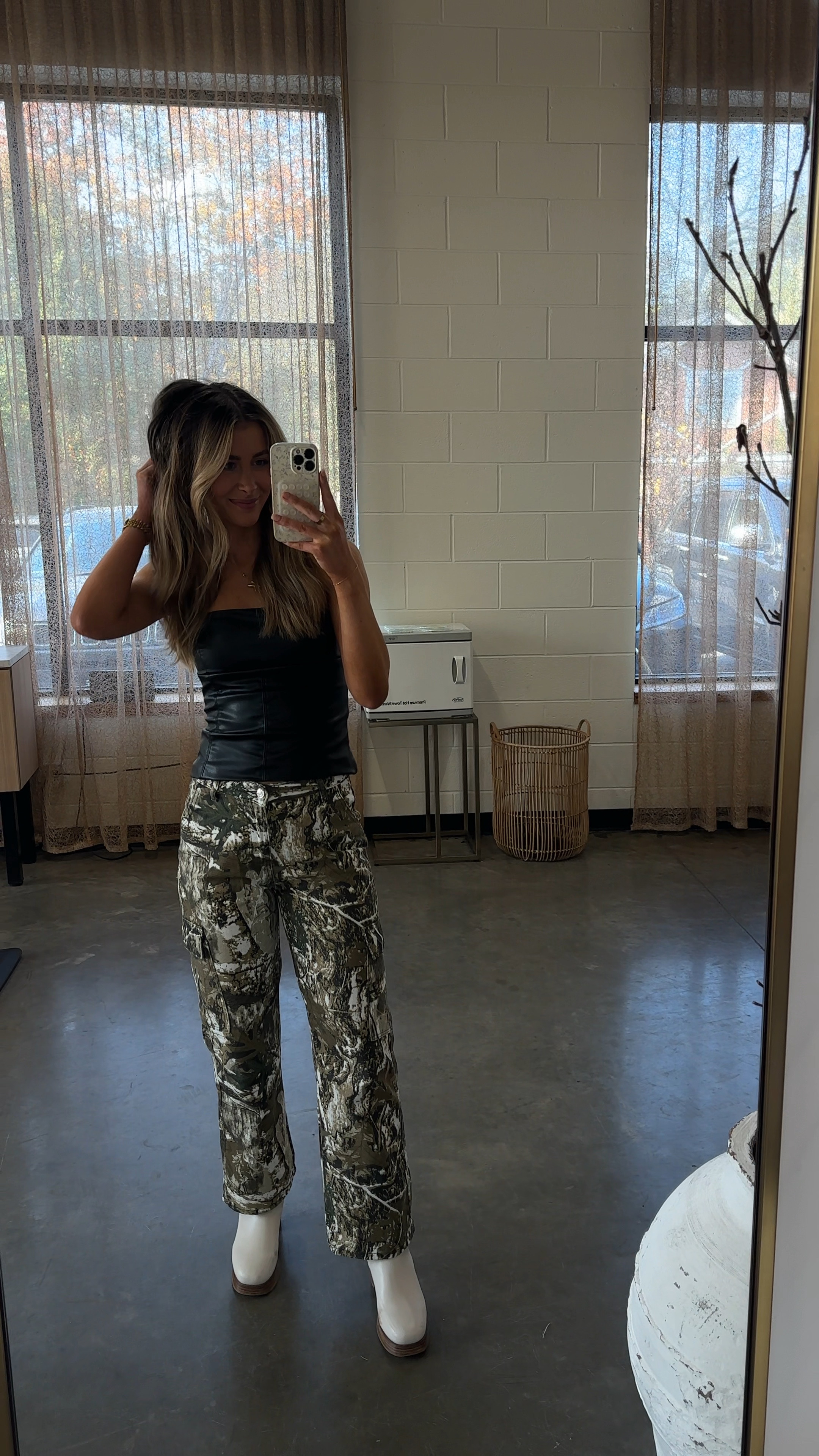 amazon camo pants 🤎 
wearing size small 

#LTKBeauty #LTKFindsUnder50 #LTKWorkwear