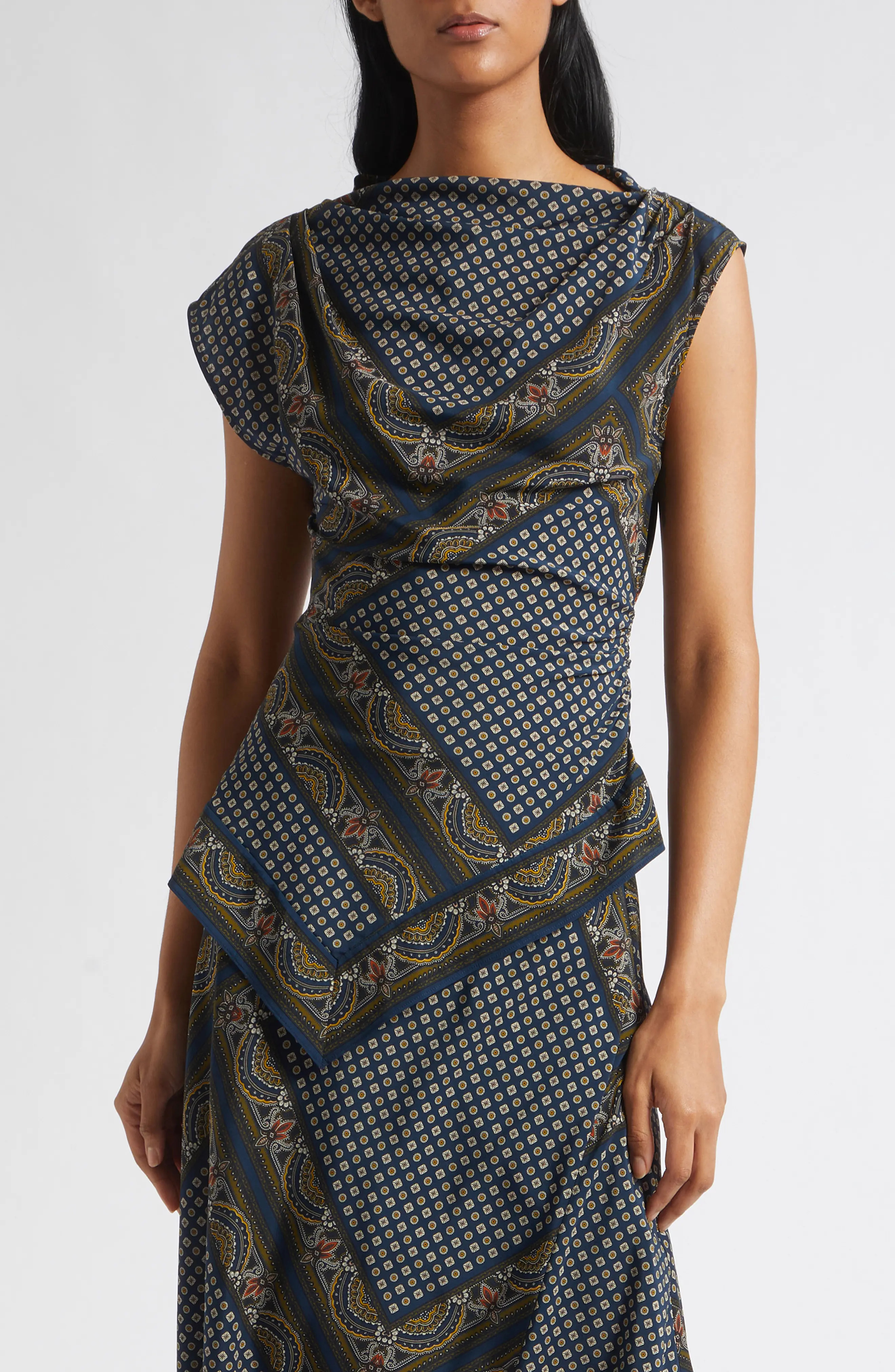 Veronica Beard Yvonne Silk Blend Top (Women) | Nordstrom | Nordstrom