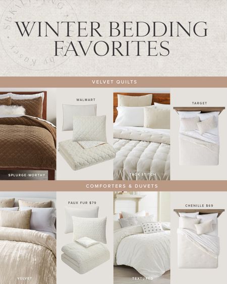 HOME \ winter bedding favorites: velvet quilts and comforters/duvets! Refresh your bed with a new cozy layer!☺️

Bedroom
Decor
Target
Pottery barn 

#LTKSeasonal #LTKhome #LTKHoliday