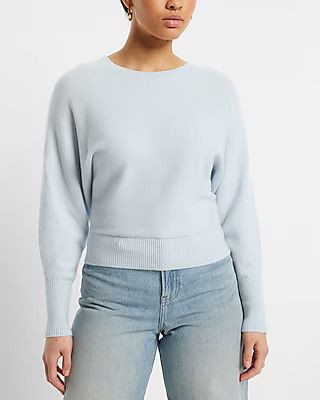 Ultra Soft Crew Neck Dolman Sleeve Sweater | Express