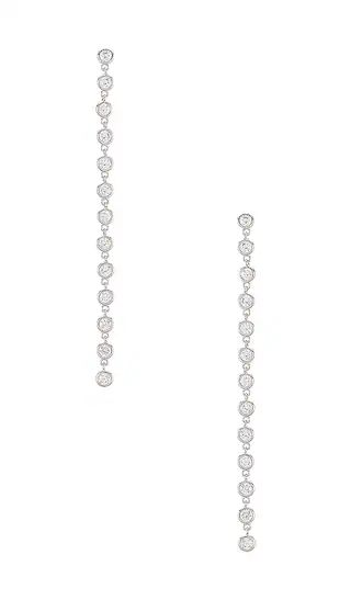 Cici Duster Earrings in Silver | Revolve Clothing (Global)