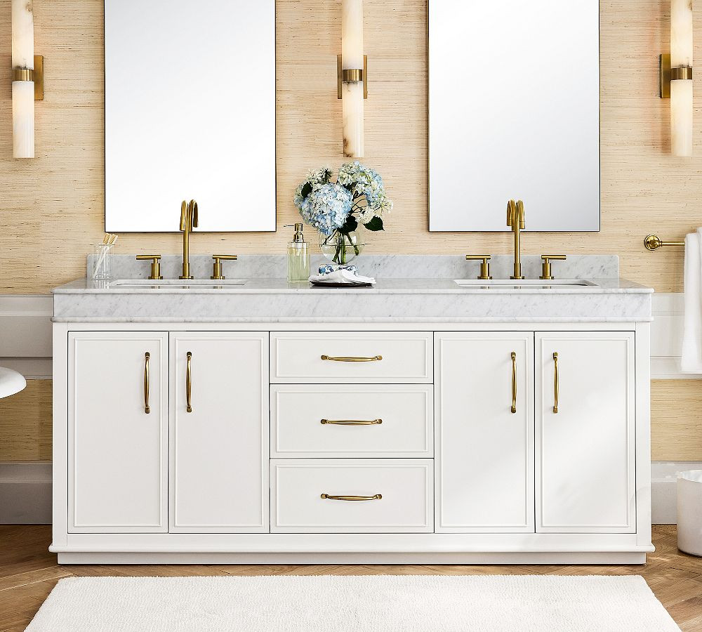 Belmont 72" Double Sink Vanity | Pottery Barn (US)