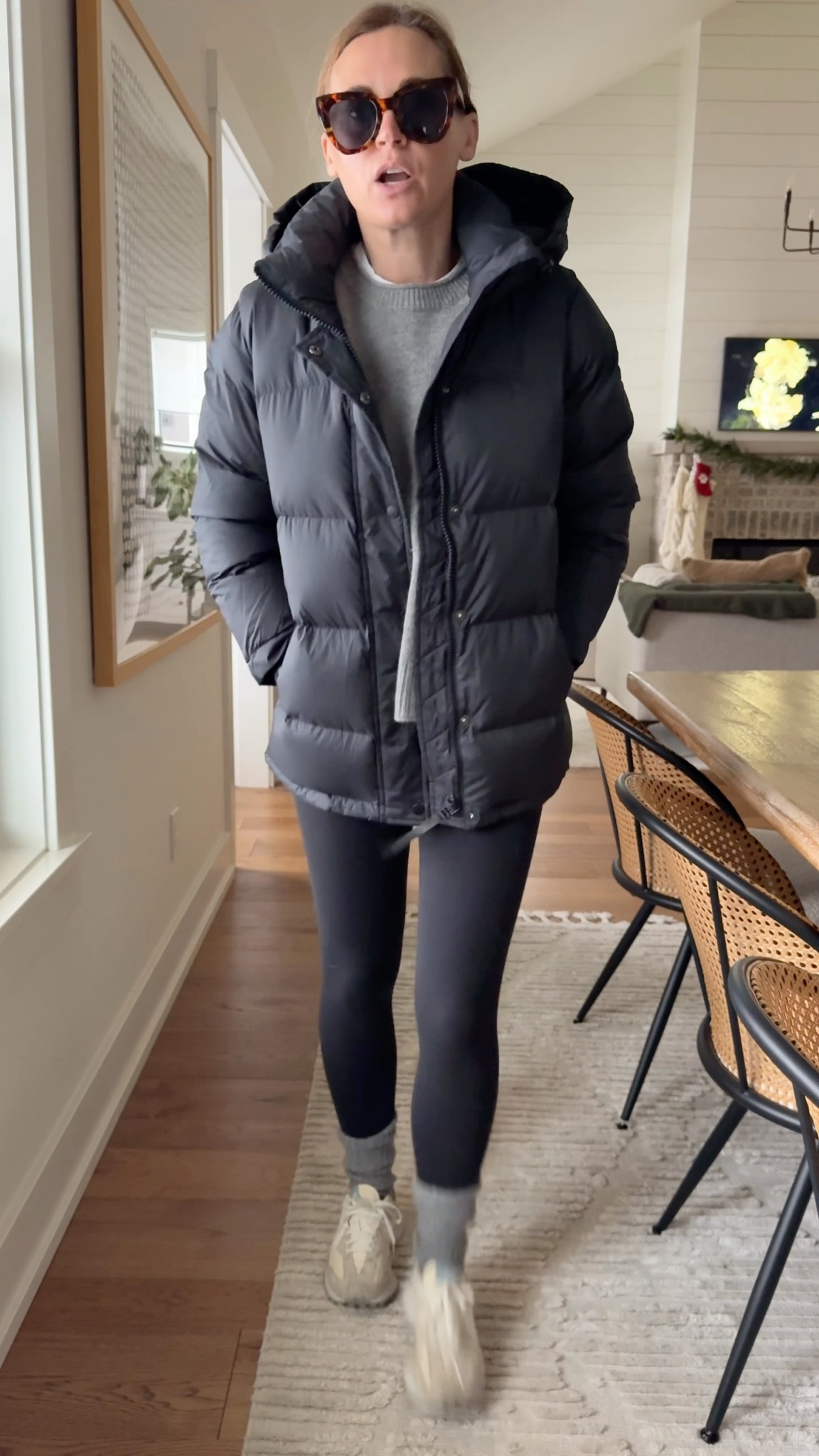 Coat size XS
Sweater size smalll
@onequince #QuincePartner


#LTKmomlife #LTKootd #LTKHoliday