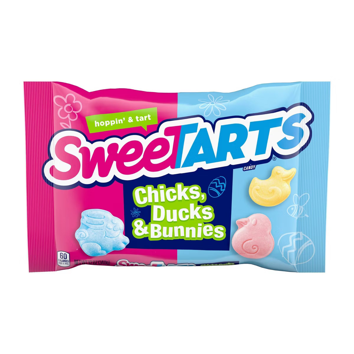 SweeTARTS Easter Chicks Ducks & Bunnies Bag - 12oz | Target