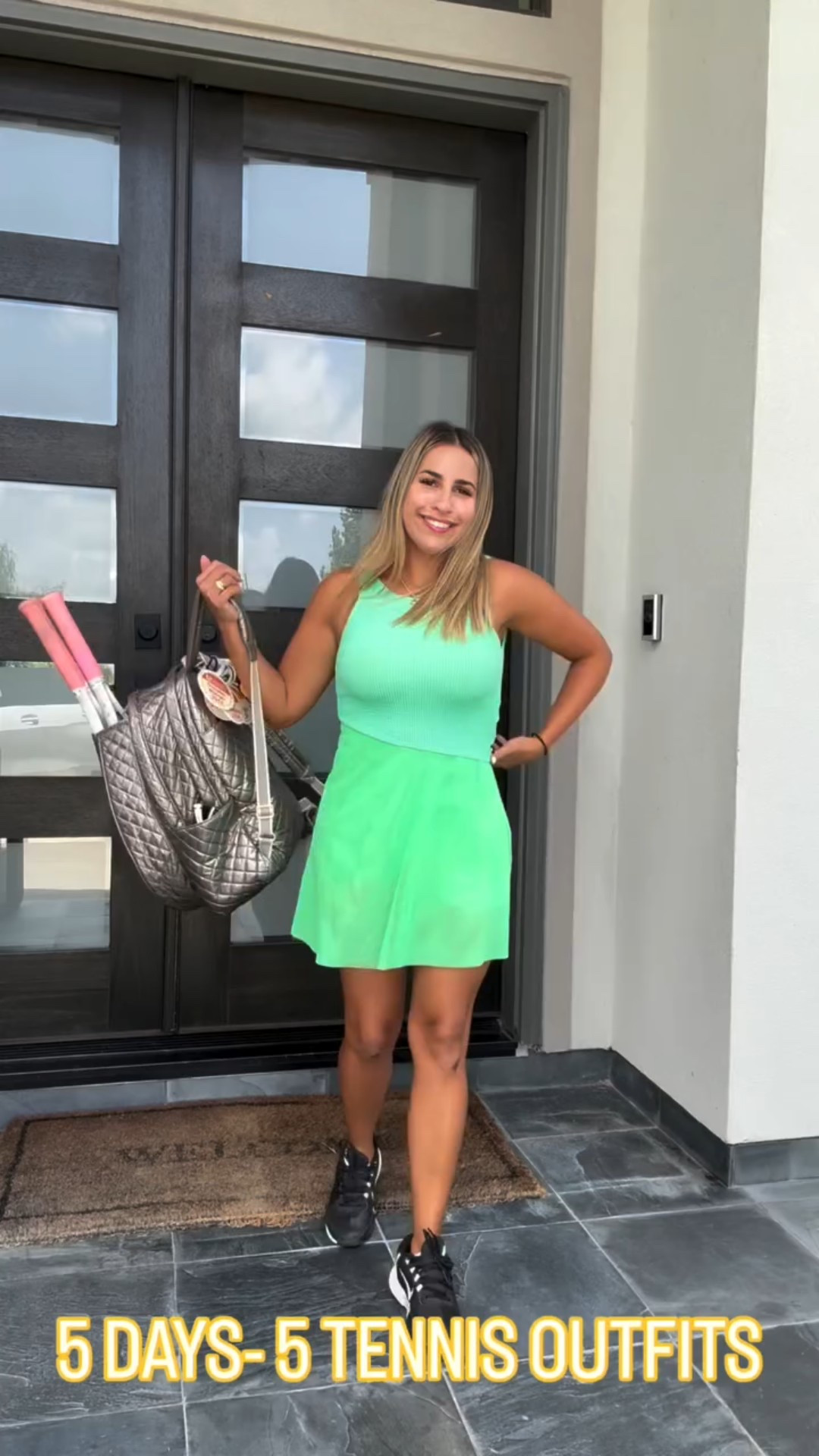 5 days, 5 outfits 🎾💁🏽‍♀️
Because cute on court is non-negotiable.
Which one is your favorite? 👀

Monday: @elevenelevenus 
Tuesday: @shopluckyinlove
Wednesday: @lululemon 
Thursday: @wilsontennis 
Friday: @athleta 

#TennisStyle #FitCheck #OOTDReel #SportyVibes #TennisChic
#CourtFits #ActivewearInspo #TennisGirlStyle #WeekOfLooks #OnCourtFashion
