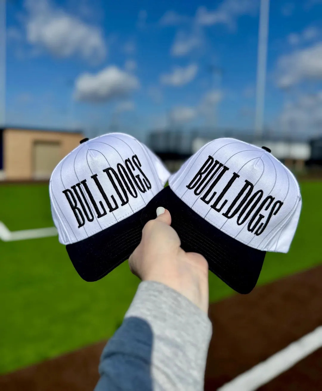 Custom Pinstripe Baseball Trucker Hat | Puff or Flat Embroidery Name Cap - Etsy | Etsy (Global)