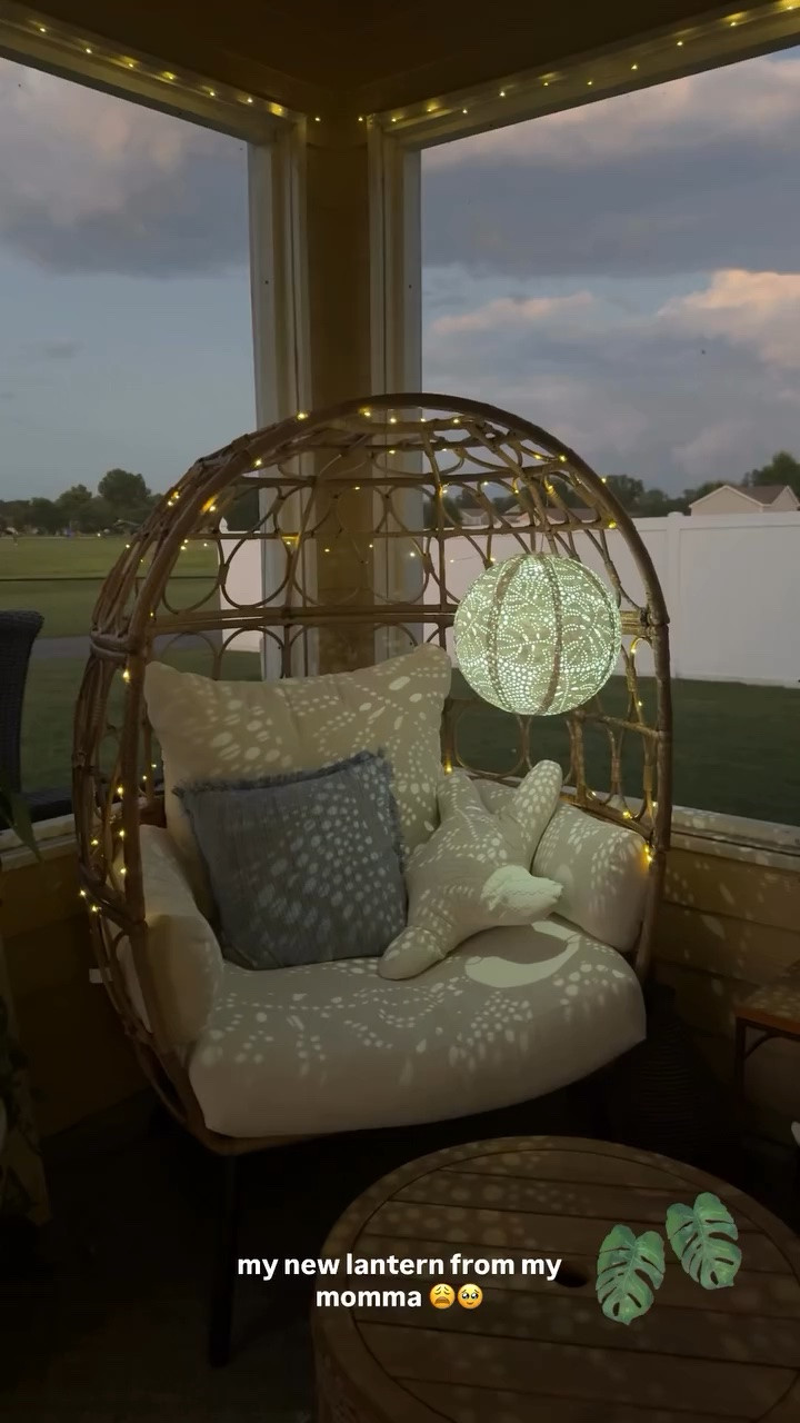 Love the new lantern my momma sent me ❤️

It's solar and so pretty when it's lit up at night ✨

#LTKdayinmylife #LTKstorytime #LTKHome