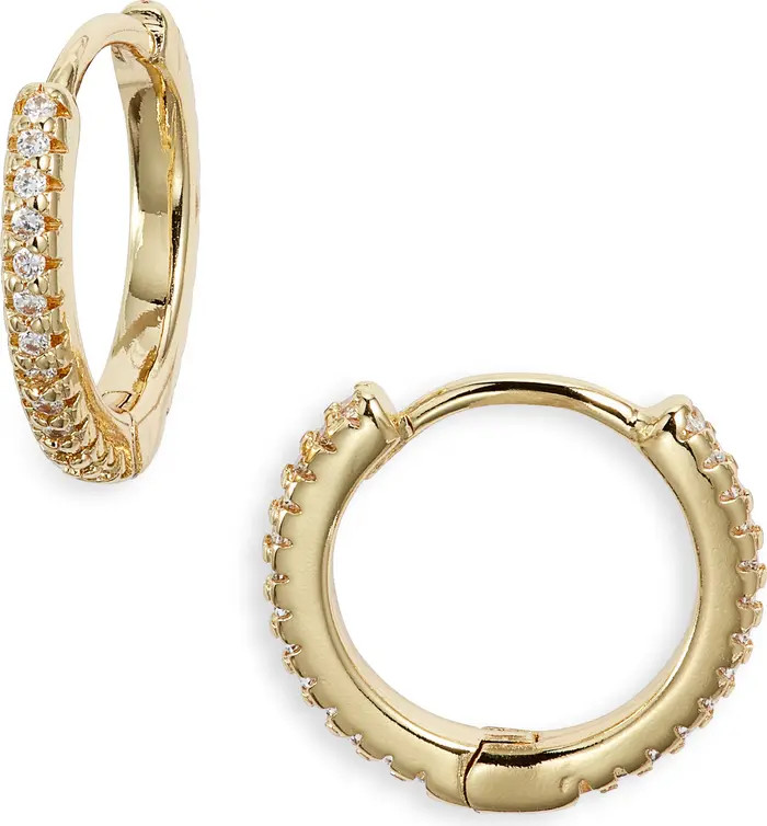 Divine Light Huggie Hoop Earrings | Nordstrom