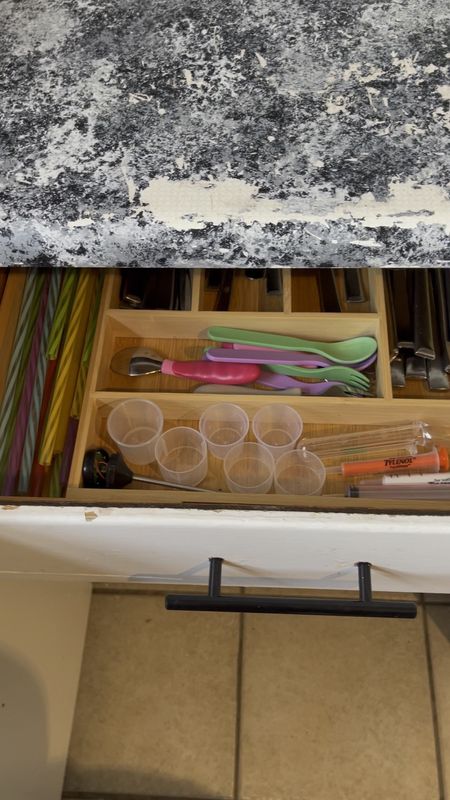 This bamboo utensil organizer helps keep all of our utensils, straws and more organized in the kitchen drawer! 

#LTKunder50 #LTKhome #LTKunder100