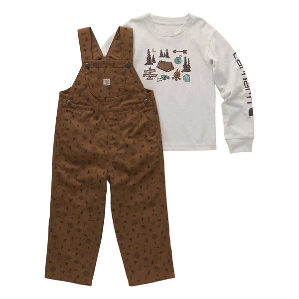 Carhartt Canvas Printed Set Toddler 2T | Scheels