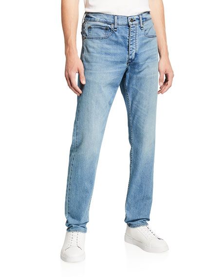 Men's Fit 2 Light-Wash Straight-Leg Jeans | Neiman Marcus