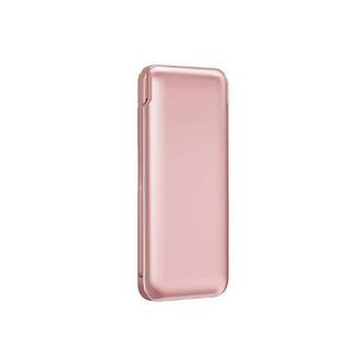 Portable Charger Power Bank with Built-in Cable and AC Plug, 10000mAh Fast USB-C Charger, Slim Mini Battery | The Home Depot