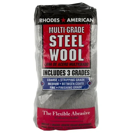(24 Pack) Rhodes American Multi-Grade Steel Wool Assorted, 12 Pads | Walmart (US)