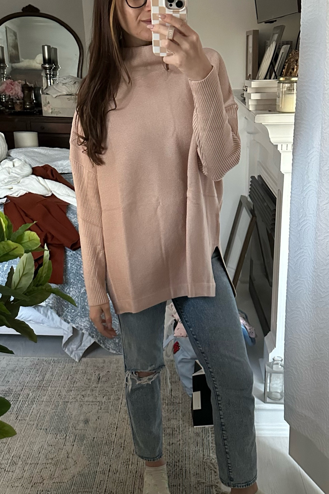 Amazon find - cowl neck sweater under $50 

#LTKMostLoved #LTKstyletip #LTKfindsunder50