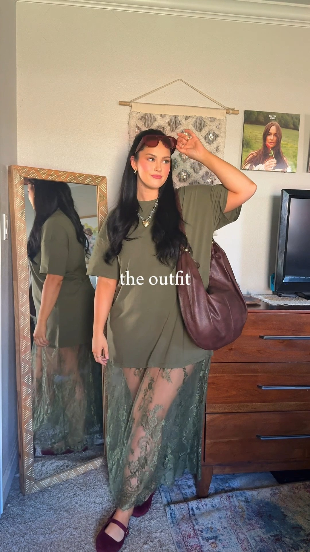 Wearing size XXL in the dress! The shirt part is long enough for me at 5’7 but I do wear my @Thigh Society shorts underneath for extra coverage 😉

#LTKootd #LTKgrwm #LTKMidsize