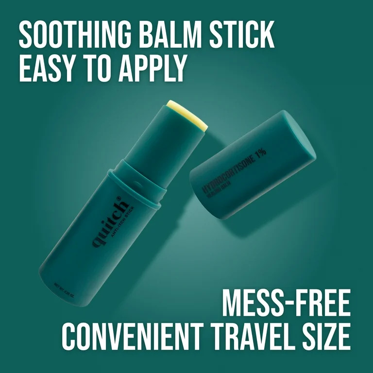 Quitch Hydrocortisone Healing Balm Stick, 0.25 oz - Walmart.com | Walmart (US)