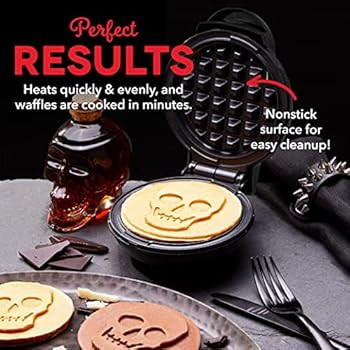 Dash Mini Waffle Maker (2 Pack) for Individual Waffles Hash Browns, Keto Chaffles with Easy to Cl... | Amazon (US)