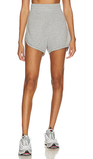 The Port Short in Heather Grey | Revolve Clothing (Global)