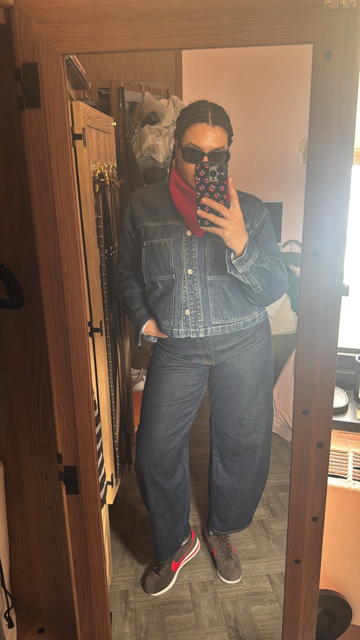 wearing —
jacket: xl (linked similar) 
tee: large
jeans: 32 waist

what I wore to work, work ootd, double denim, canadian tuxedo

#LTKWorkwear #LTKootd #LTKMidsize