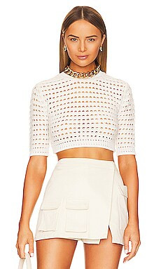 See By Chloe Crochet Top in White from Revolve.com | Revolve Clothing (Global)