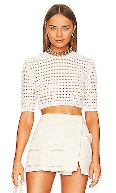 See By Chloe Crochet Top in White from Revolve.com | Revolve Clothing (Global)