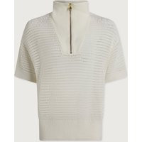 Nali Half Zip Knit Top | Varley US, Egret / L | Varley US