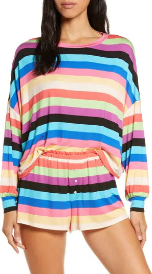 All American Long Sleeve Shortie Pajamas | Nordstrom