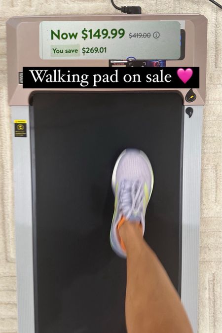Walking pad on sale I love this one 



#LTKfindsunder100 #LTKfitness #LTKsalealert