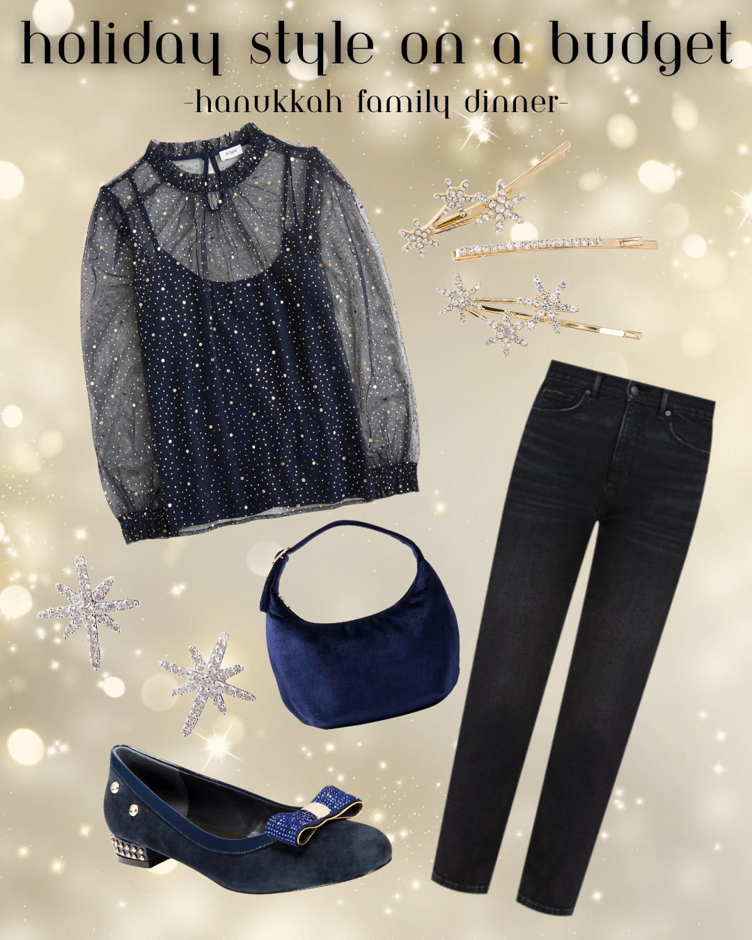 Sharing a perfect holiday outfit for a Hanukkah family dinner!  

 #LTKHoliday #LTKSeasonal #LTKFindsUnder100