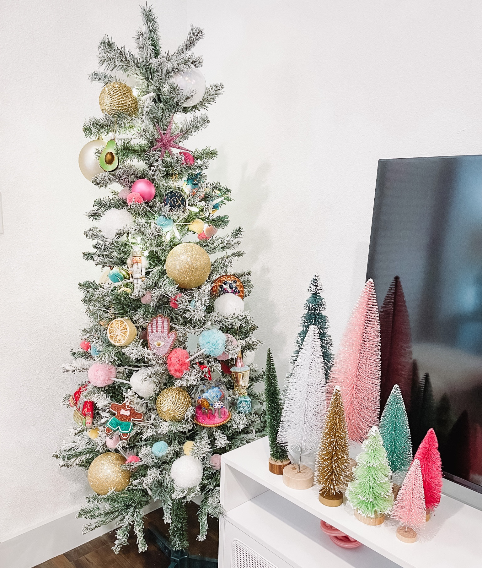 my small corner tree 🥰💕🪩🎄

#LTKHoliday #LTKhome #LTKSeasonal