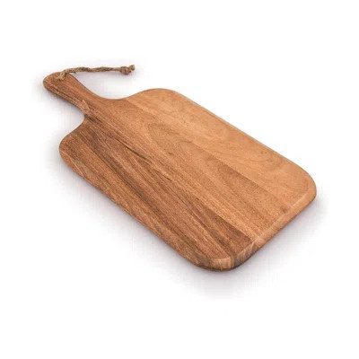 Acacia Wood Cutting Board, For Meat, Cheese, Bread, Vegetables & Fruits, With Grip Handle (15" X 7") | Wayfair North America