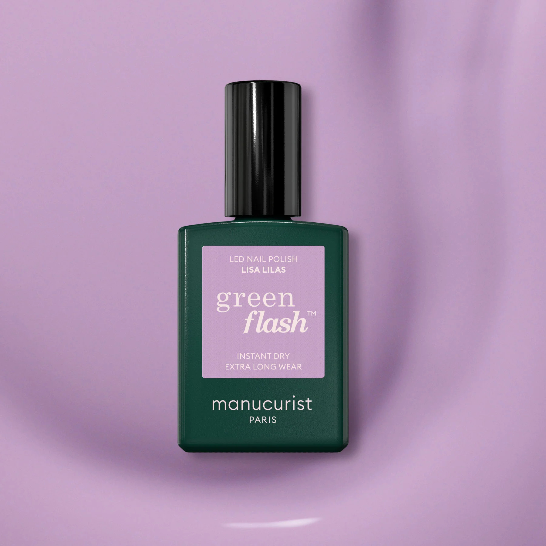 Lilac nail LED polish Lisa Lilas - Green Flash | Manucurist | Manucurist Global