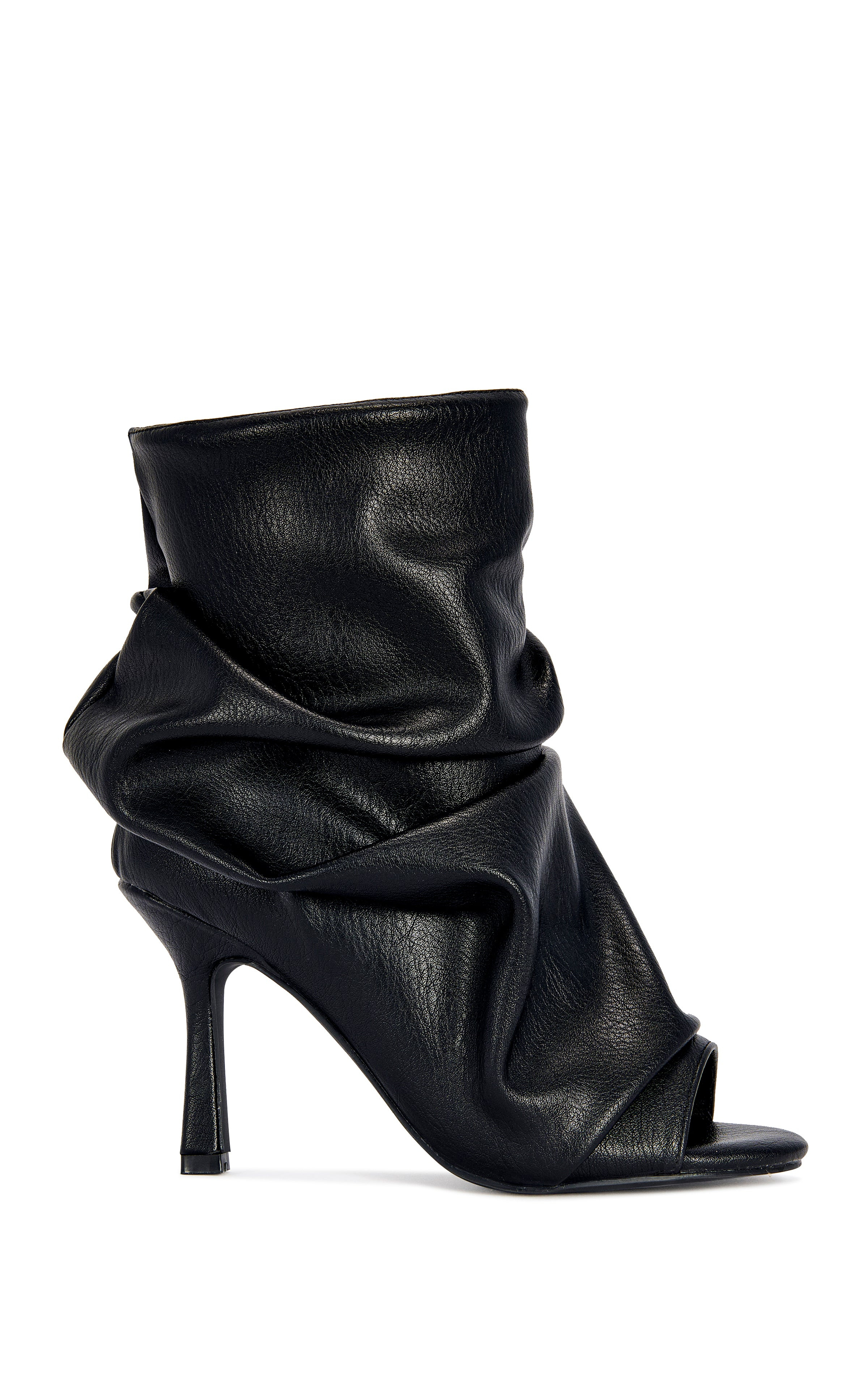 APEX-BLACK STILETTO BOOTIE | Azalea Wang