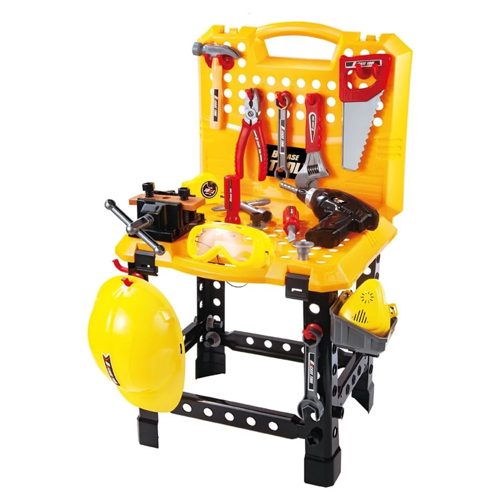 Work Bench with Tools, Electric Drill for Kids 100 Pices, Educational Construction Toy Pretend Pl... | Walmart (US)