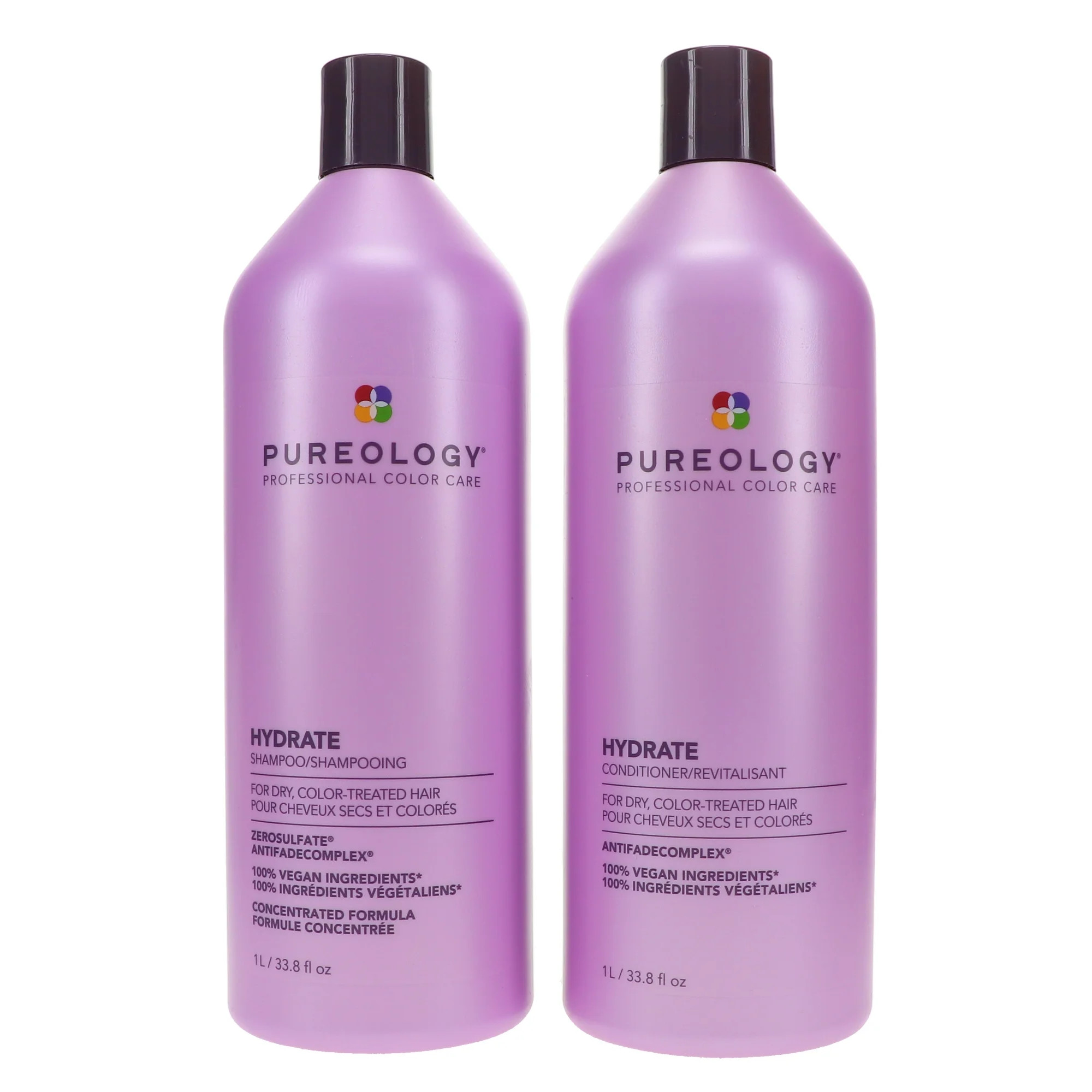 Pureology Hydrate Shampoo 33.8 oz & Conditioner 33.8 oz Combo Pack | Walmart (US)