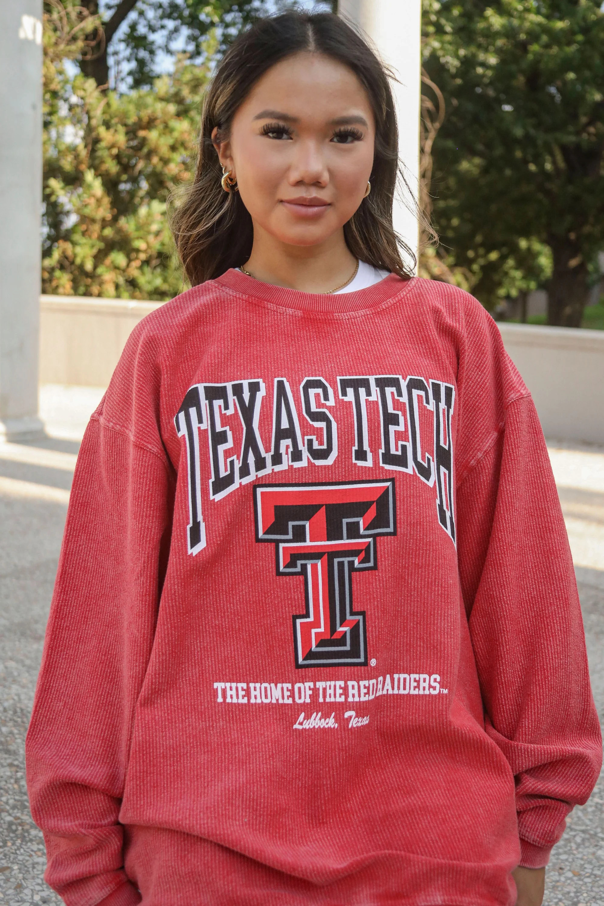 charlie southern: texas tech mascot corded sweatshirt | RIFFRAFF