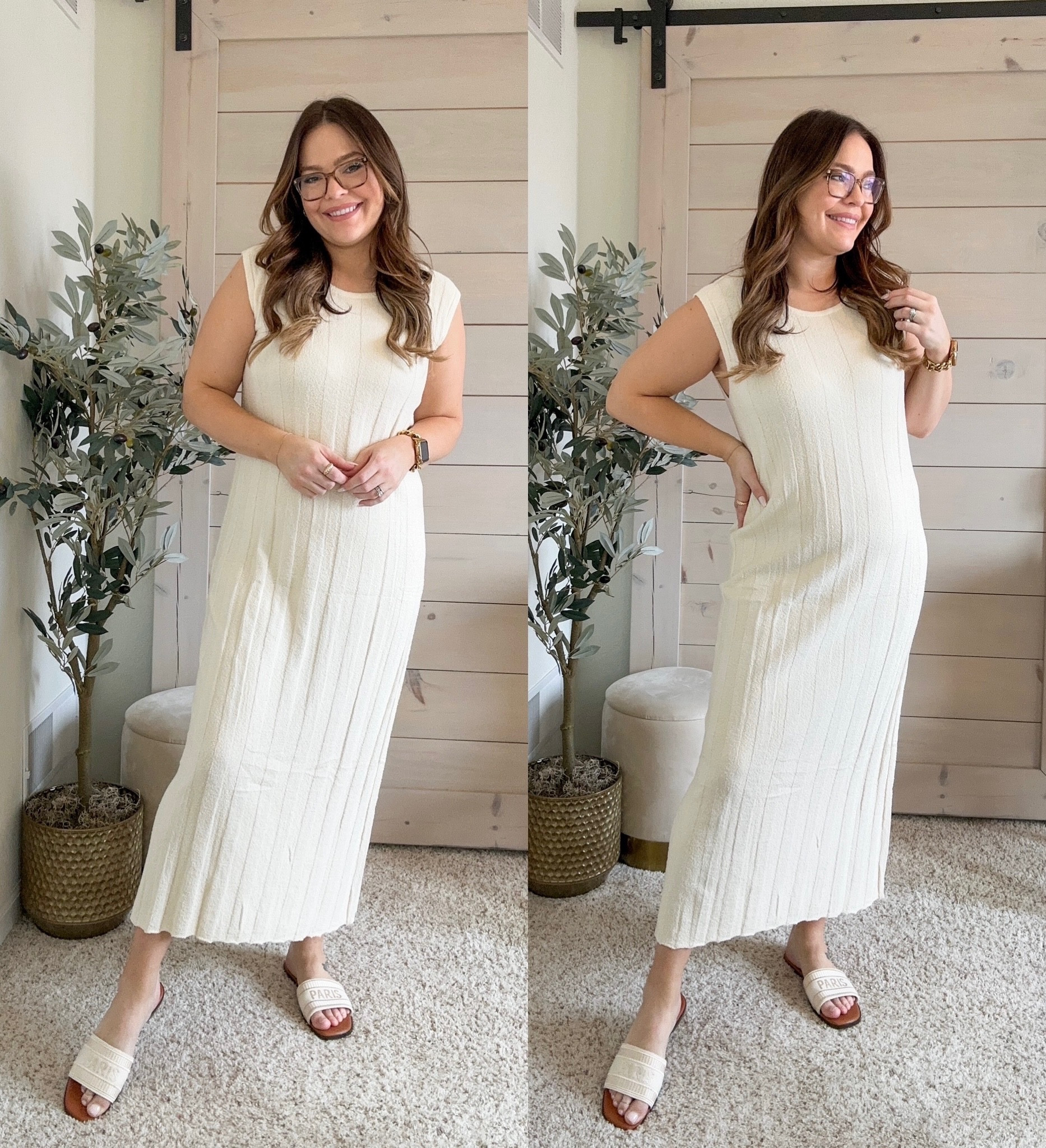 Bump friendly tank dress from Amazon // size large - thicker material and not see through / beige color 👏🏼

#LTKbump #LTKmidsize #LTKstyletip