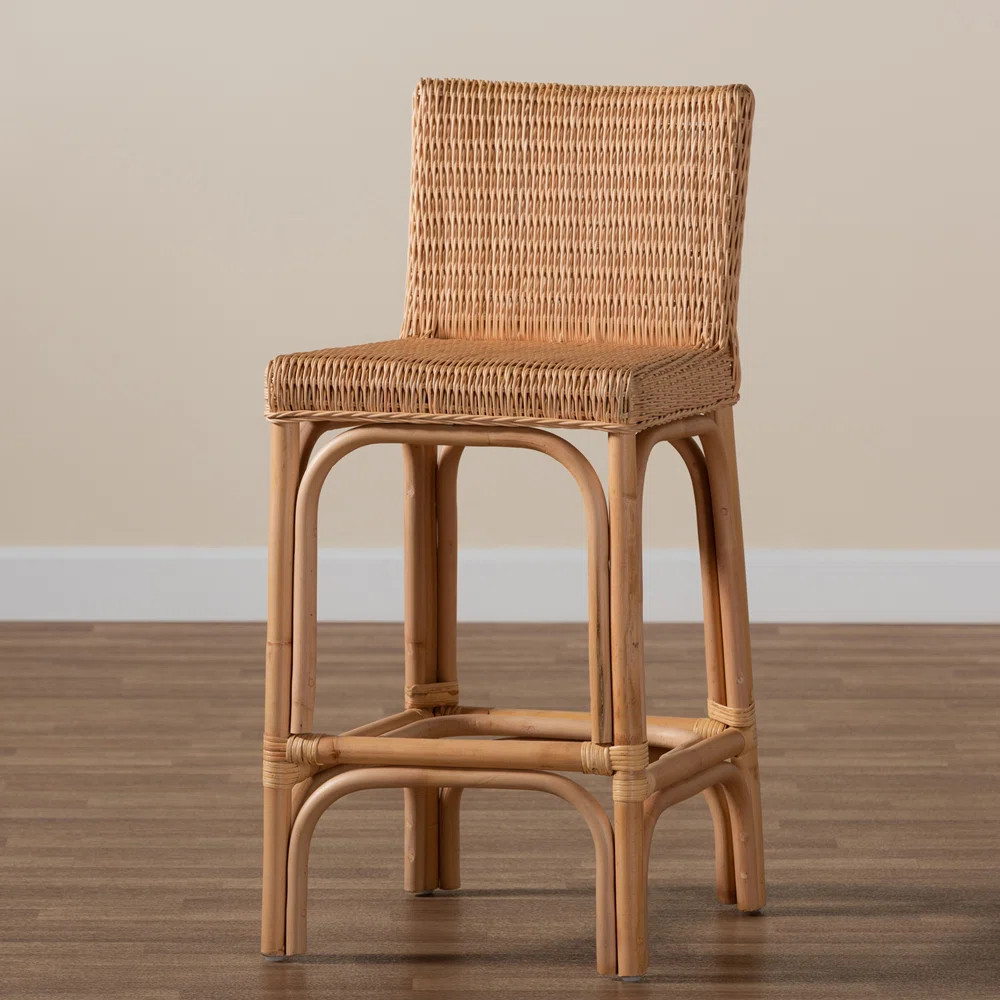 Bay Isle Home Lachapelle 26.8" Rattan Counter Stool & Reviews | Wayfair | Wayfair North America