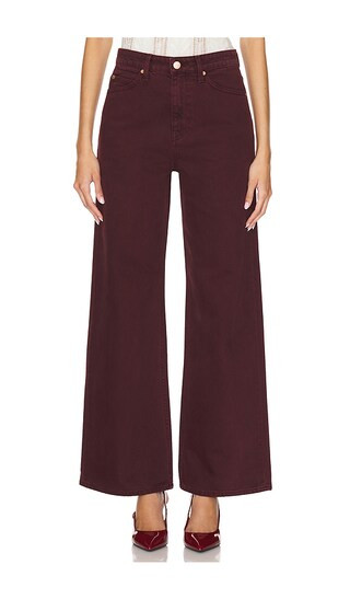 Willow Wide Leg in Claret Wash | Revolve Clothing (Global)