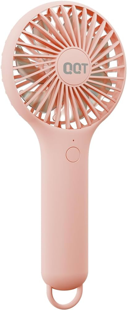 QQT Mini Handheld Fan, Small Personal Cooler with 3 Speeds, Portable Battery Operated, USB Rechar... | Amazon (US)