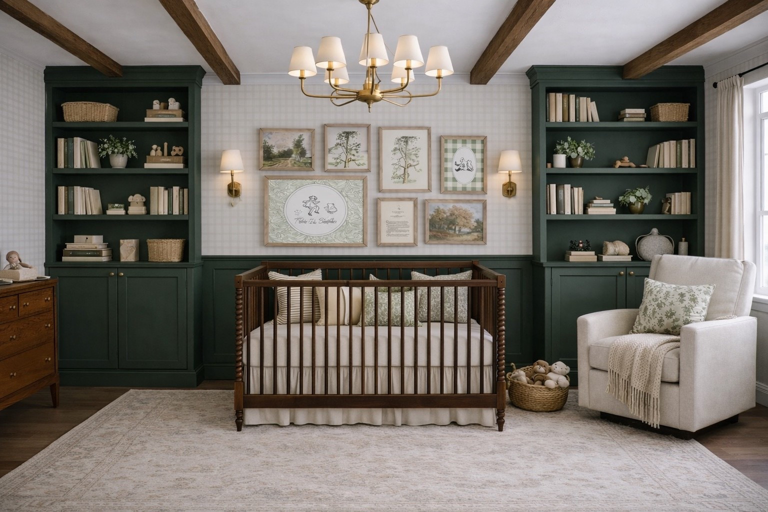 A space that feels calm, collected, and made to grow with them 🤍 I’ve linked a bunch of options so you can create the look at home. 

Benjamin Moore – Vintage Vogue (462) 🌿

Nursery 
Pottery barn 
Home decor
Kids room 
Interior Design 


#LTKHome