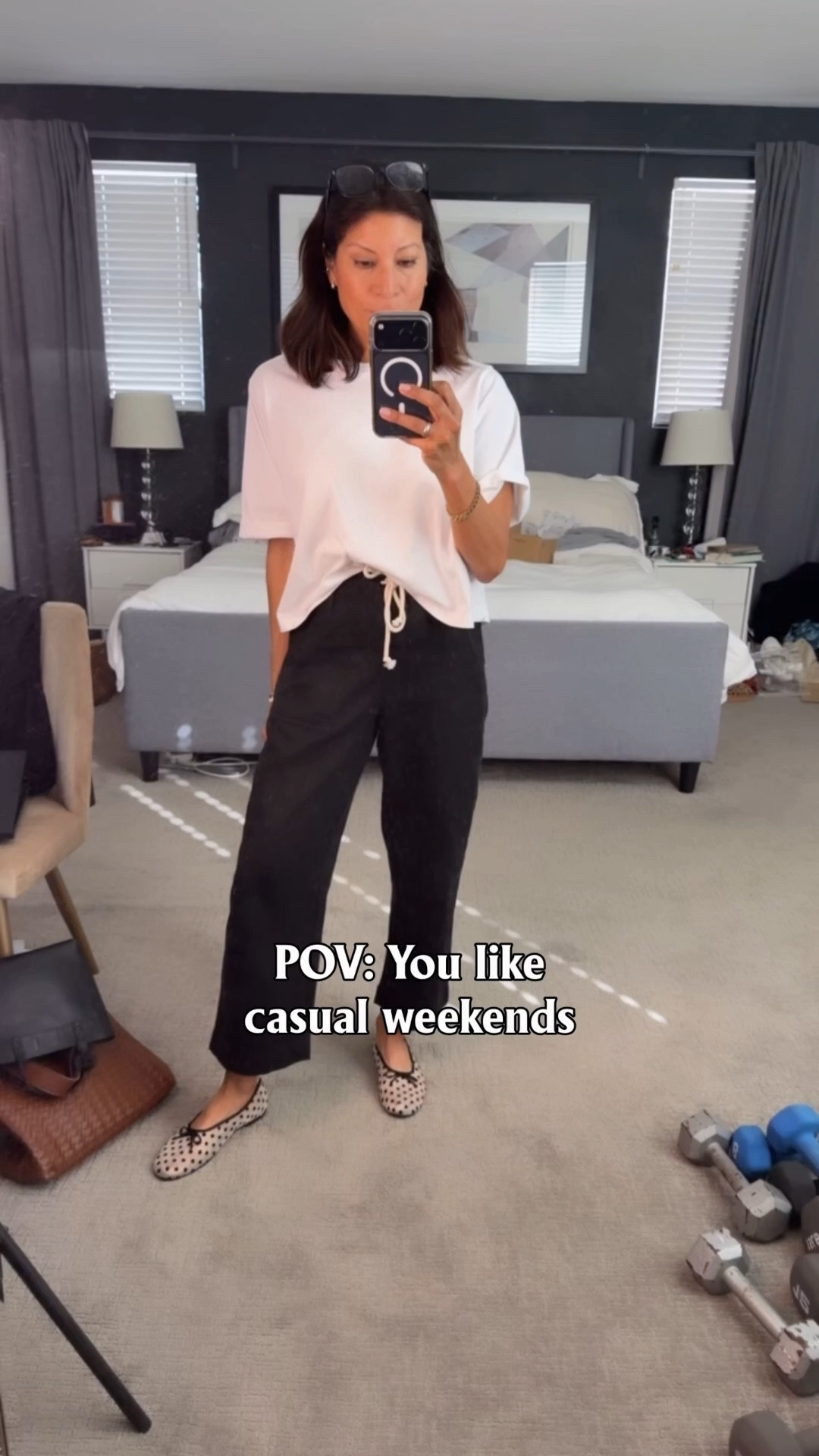 Easy outfit to feel comfortable and cute 

Old Navy style 
Pants size xs 
Top size xs 
Shoes tts wearing 71/2 

Spring outfit 

#LTKOver40 #LTKSeasonal