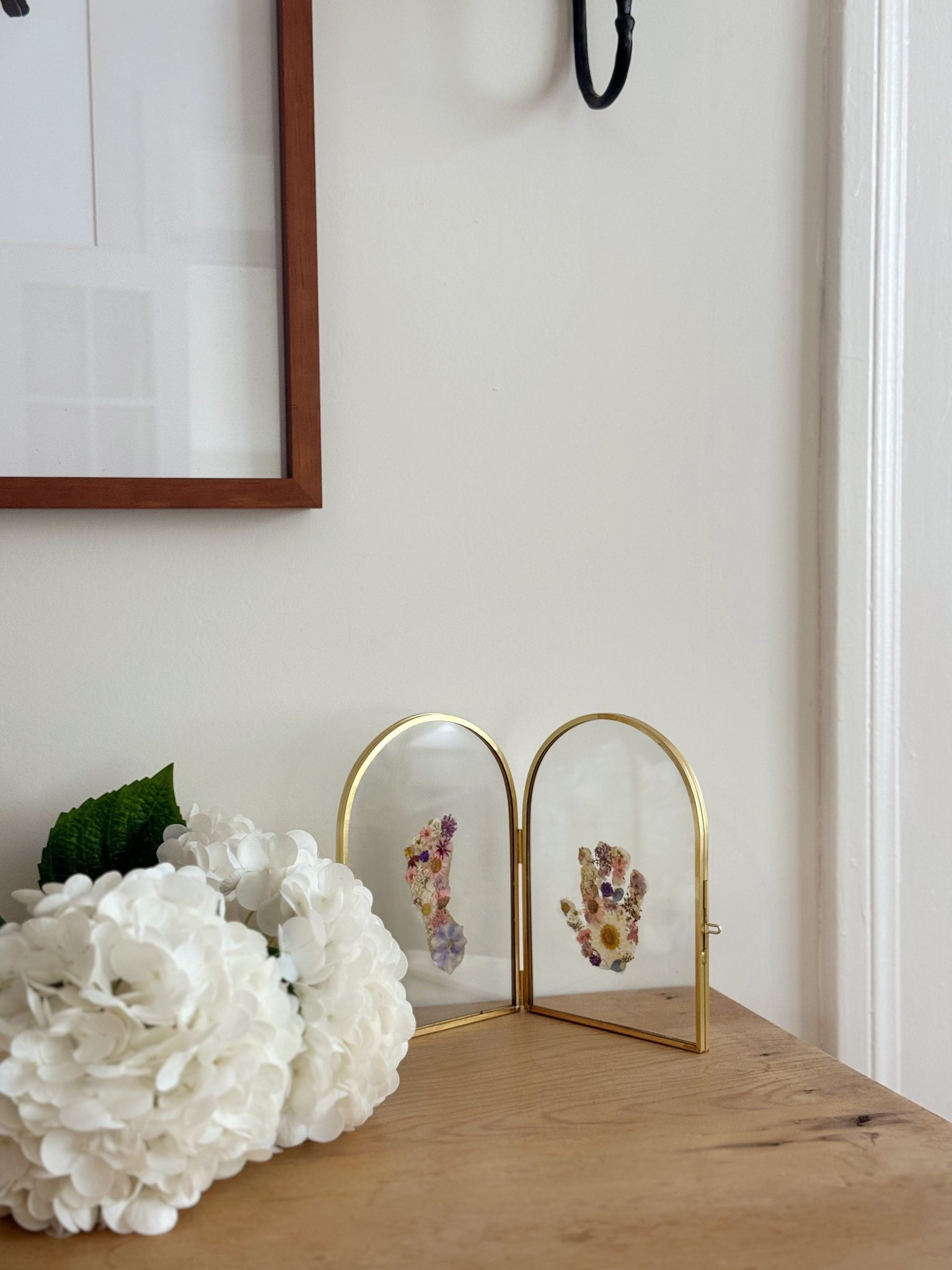 I used paint for the prints, and modge podge to secure the flowers! Such a sweet sentimental gift for Mother’s Day. Linking the dried flowers and frames! 

#LTKHome #LTKmomlife #LTKMothersDay