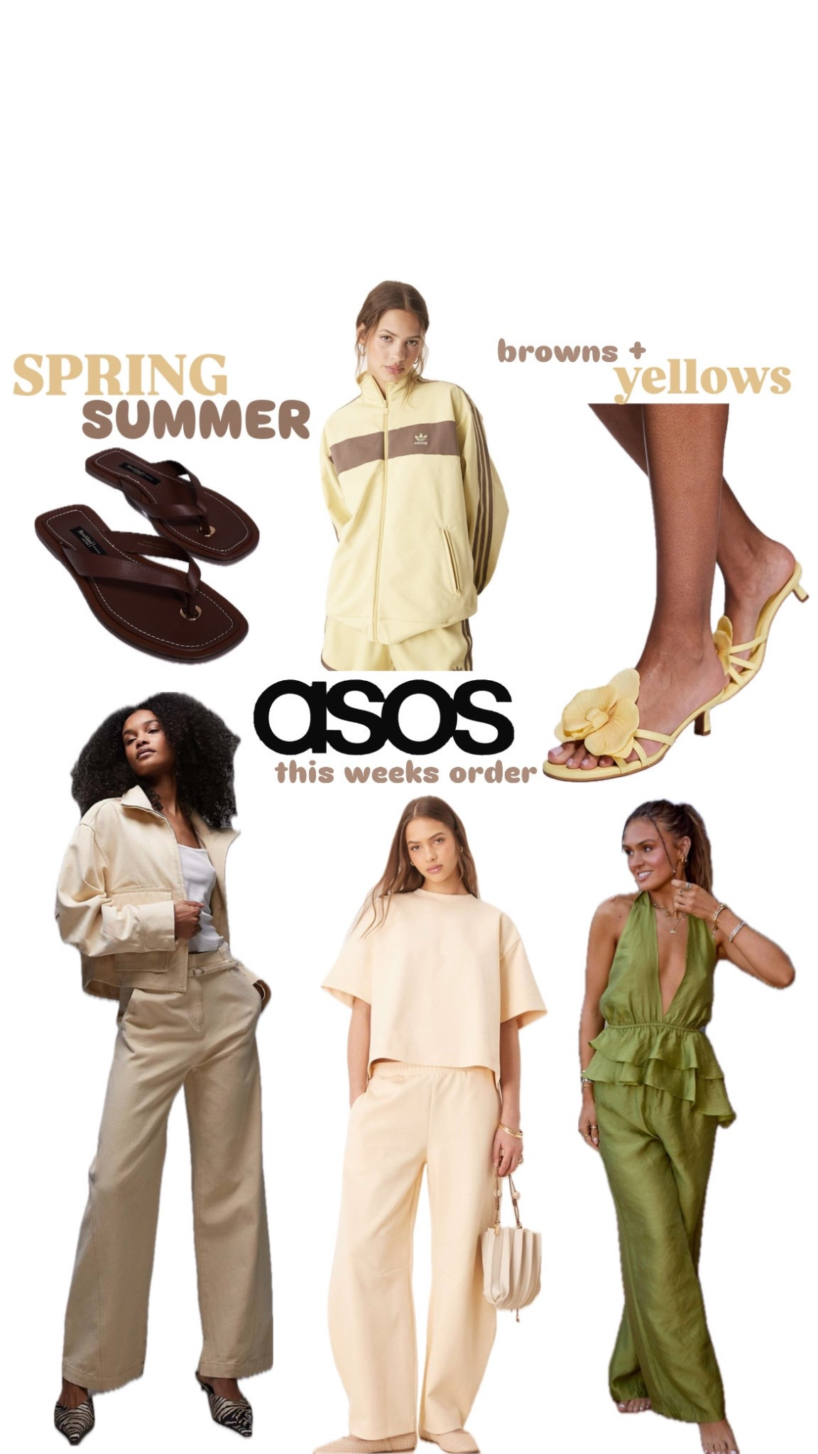 My asos order of the week! Lots of buttermilk yellows and summery pieces 

#LTKsummer #LTKuk #LTKeurope